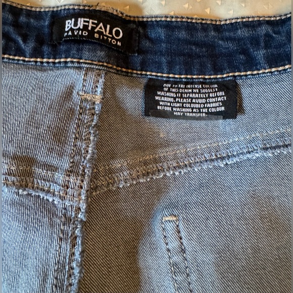 Buffalo Womens 14/34 Mid Rise Skinny Blue 1048427 Denim Jeans David Bitton - Picture 7 of 10